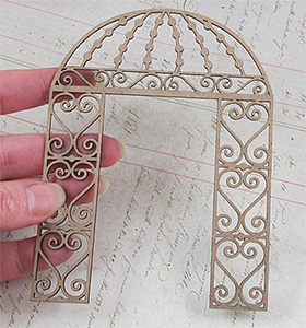 Wrought Iron Archway - Click Image to Close