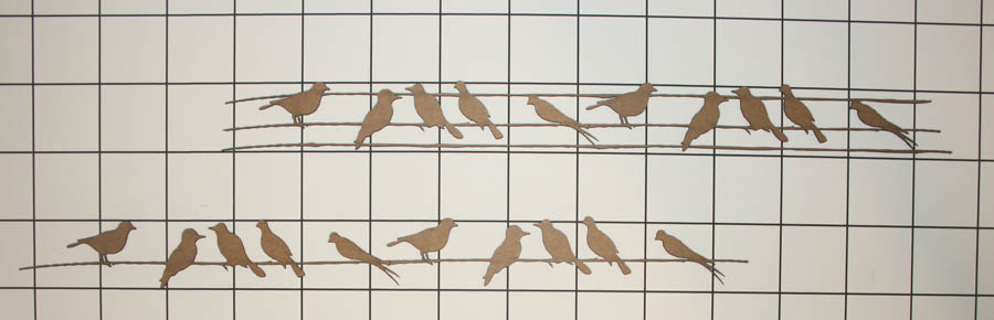 Birds on a Wire 1 - Click Image to Close