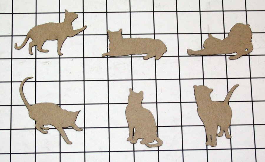 Cats Shape Set - Click Image to Close