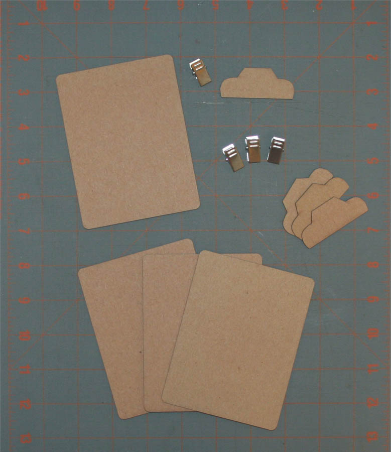 Miniature Clipboards - Click Image to Close