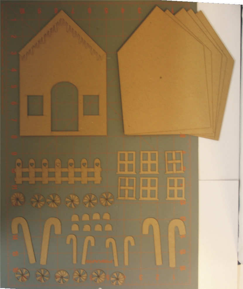 Gingerbread House Mini Album - Click Image to Close