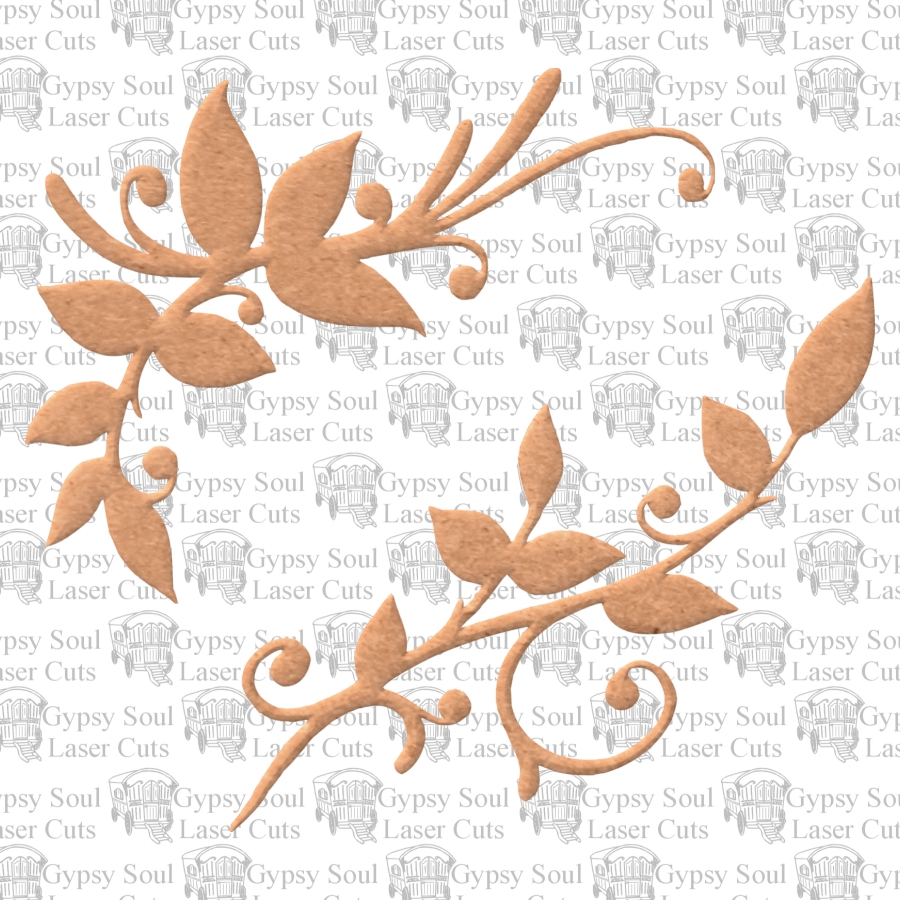 Leaves and Flourishes Set - Click Image to Close