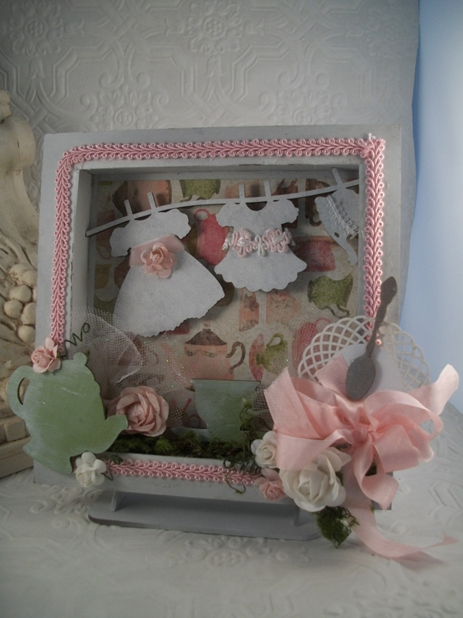7 by 7 Themed Shadowbox Toddler Girl