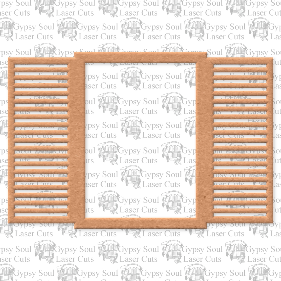 Window with Shutters - Click Image to Close
