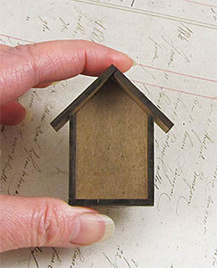 Tiny Little Shadowbox Houses 3 - Click Image to Close