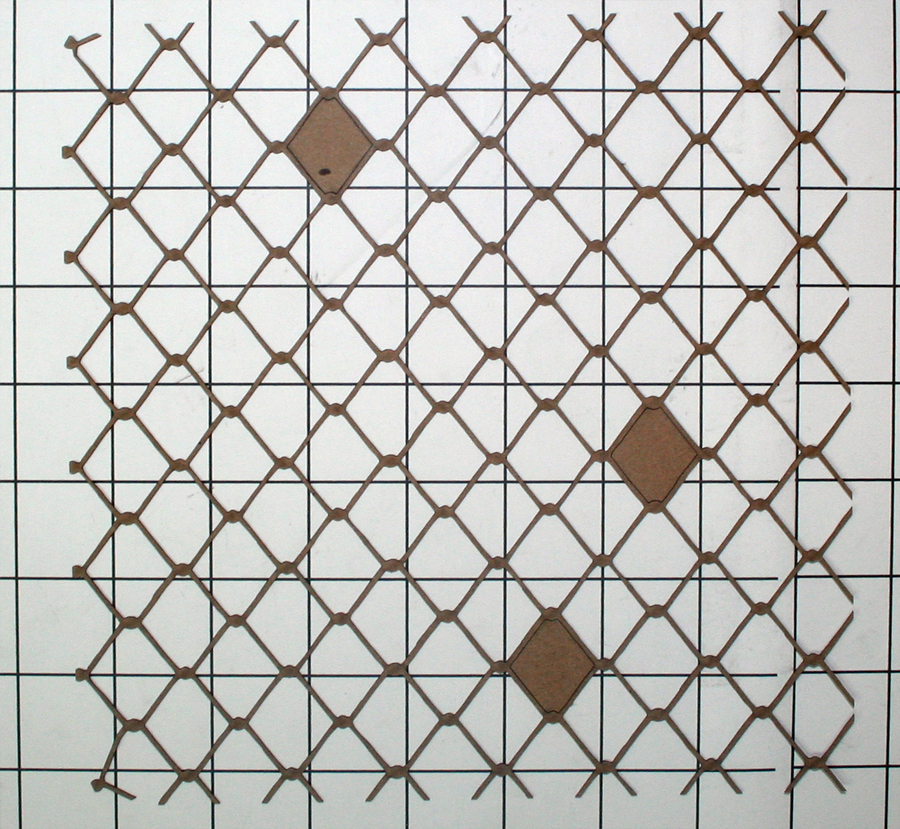 Chainlink 8 by 8 Inch Panel