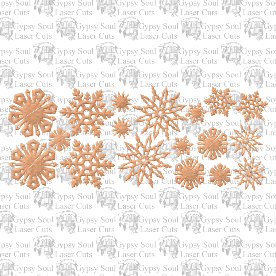 Snowflake Shape Set Minis